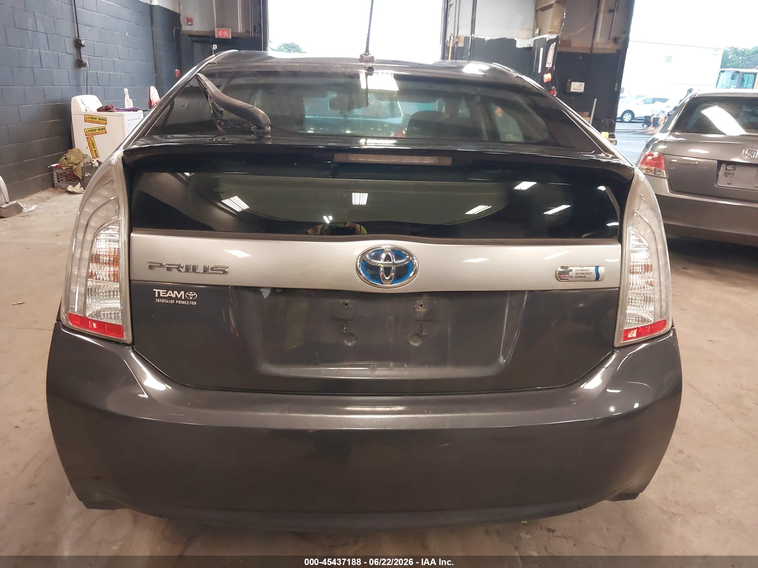 2012 Toyota Prius Plug-in Advanced Gray vin: JTDKN3DP4C3022699