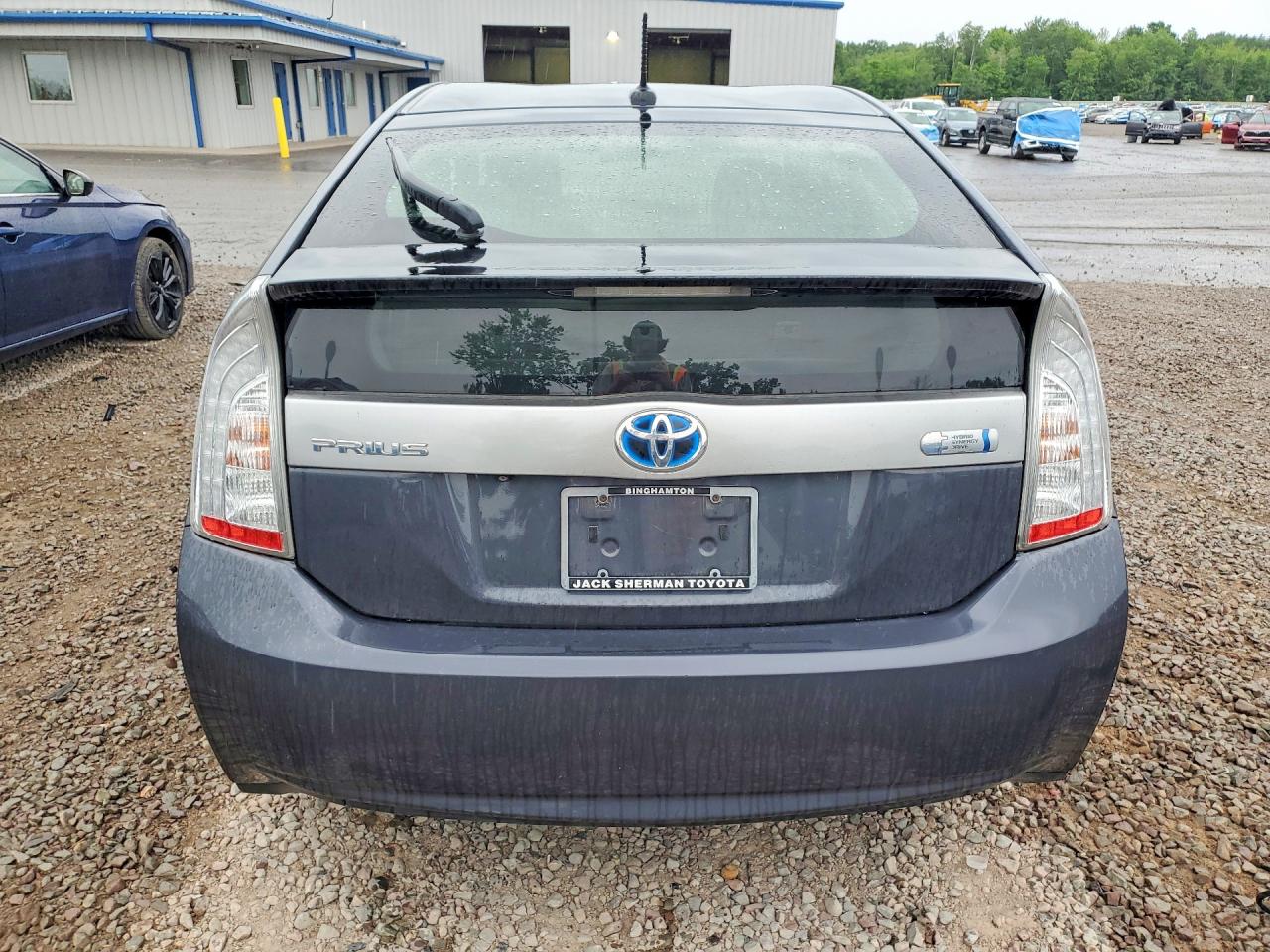 2013 Toyota Prius Plug-in Hybrid Base Gray vin: JTDKN3DP4D3034871