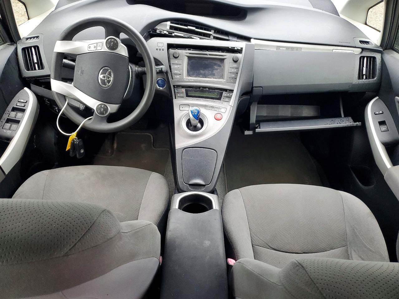2013 Toyota Prius Plug-in Hybrid Base Gray vin: JTDKN3DP4D3034871