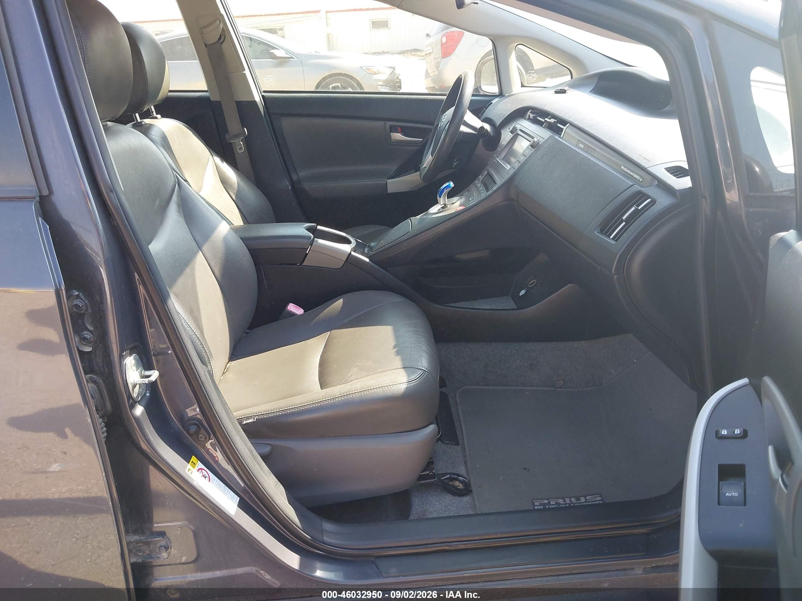 2013 Toyota Prius Plug-in   Gray vin: JTDKN3DP4D3035003
