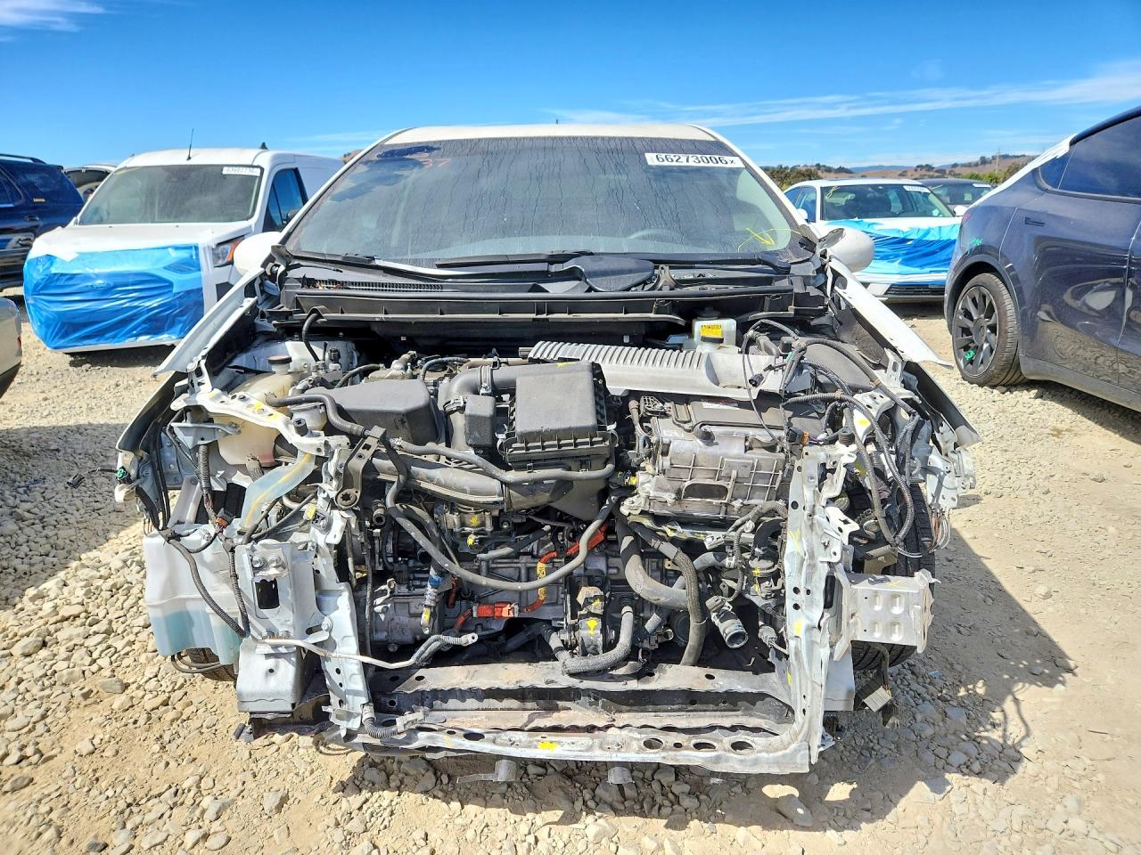 2015 Toyota Prius Plug-in Hybrid Base White vin: JTDKN3DP4F3074080