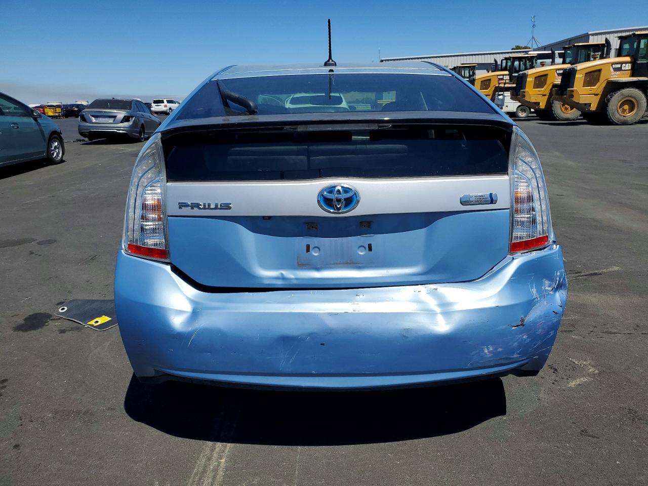 2015 Toyota Prius Plug-in Hybrid Advanced Blue vin: JTDKN3DP4F3074595