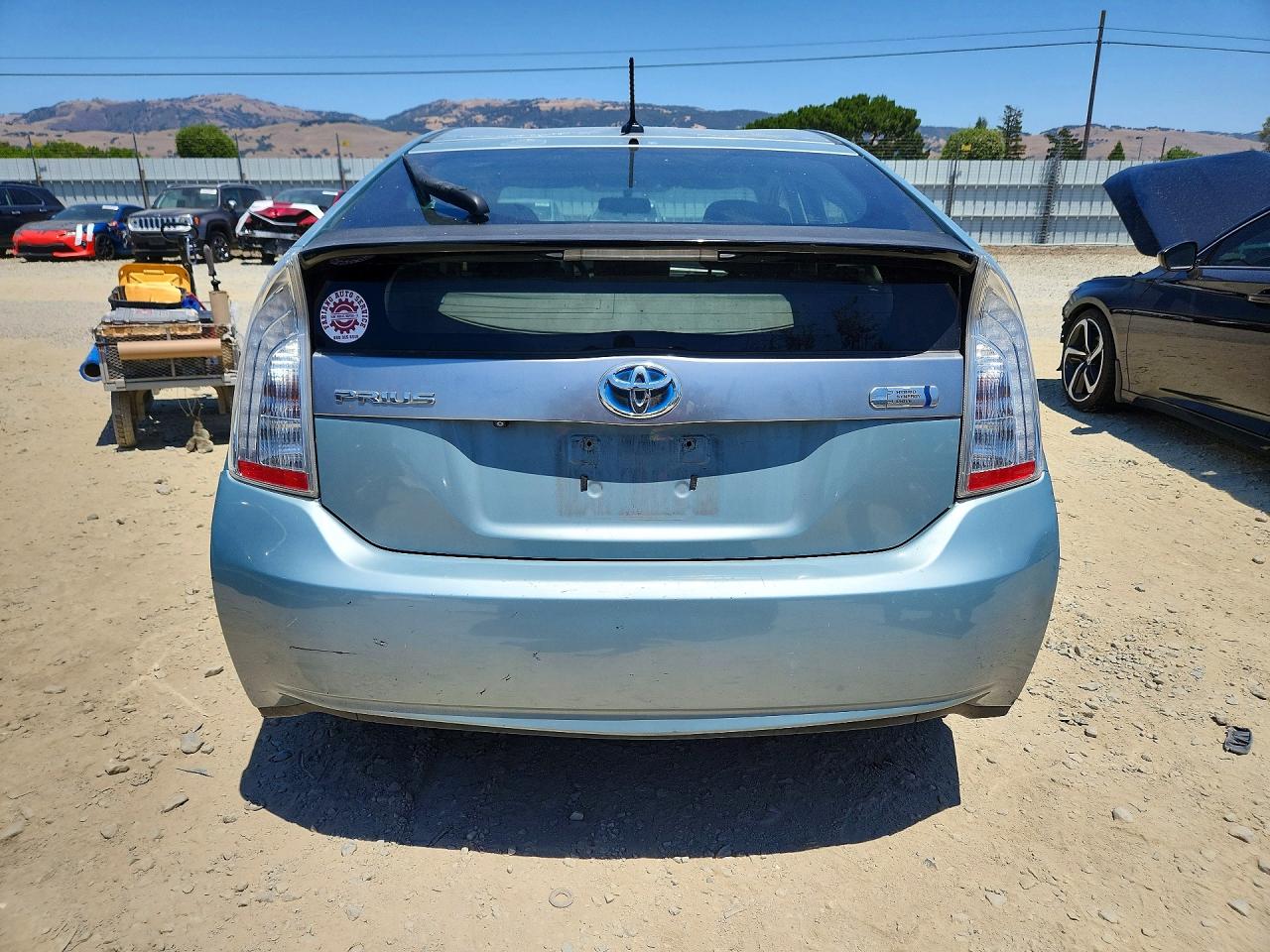 2012 Toyota Prius Plug-in Hybrid Base Green vin: JTDKN3DP5C3009749