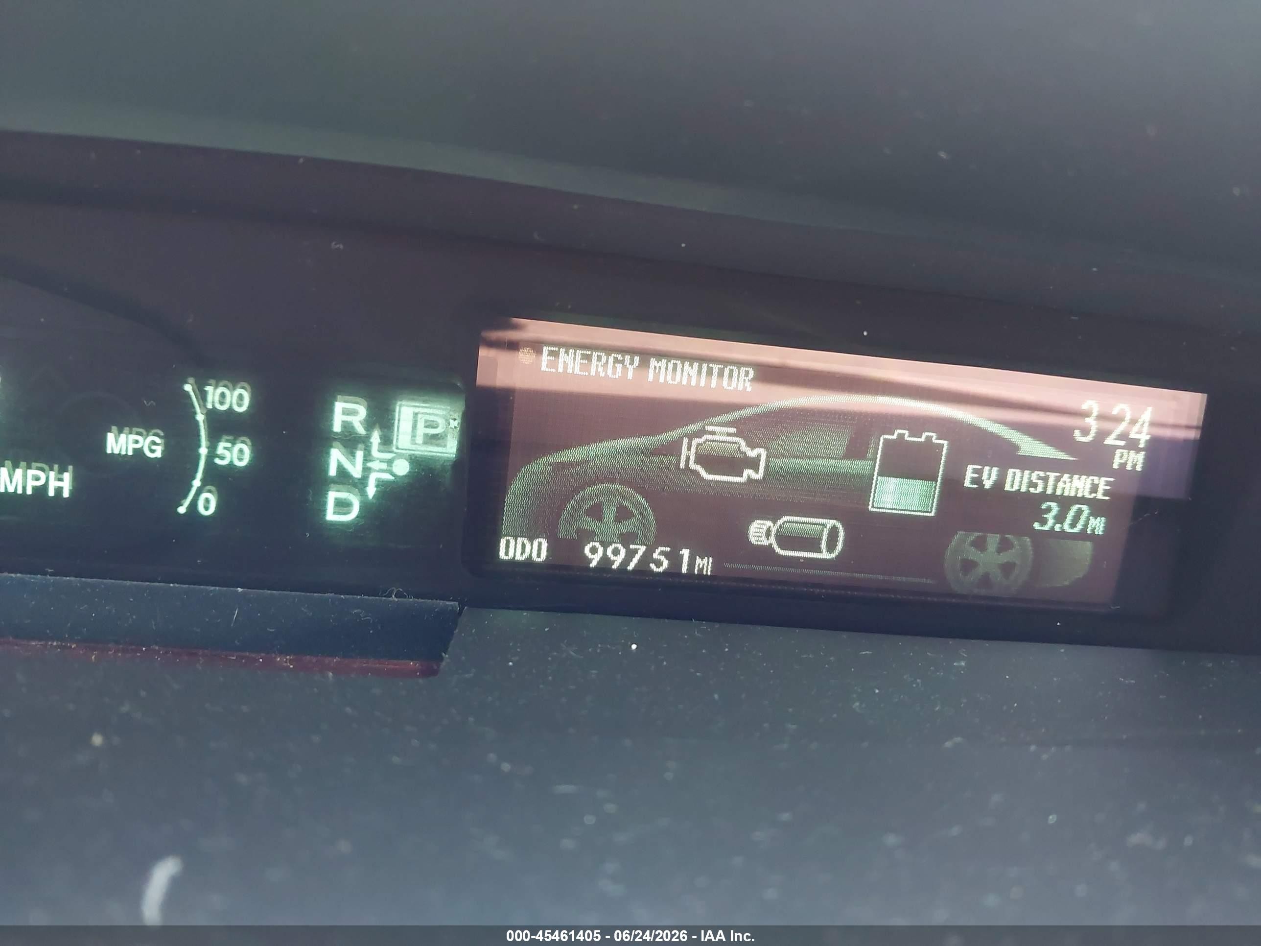 2012 Toyota Prius Plug-in Advanced Silver vin: JTDKN3DP5C3010948