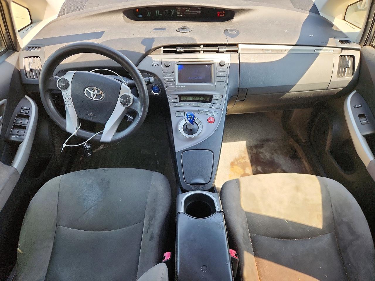 2013 Toyota Prius Plug-in Hybrid Base Gray vin: JTDKN3DP5D3031610