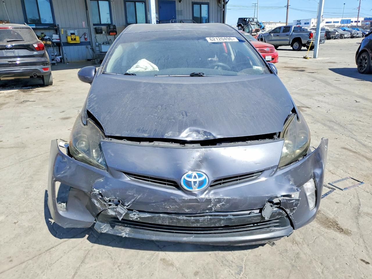 2013 Toyota Prius Plug-in Hybrid Base Gray vin: JTDKN3DP5D3032353