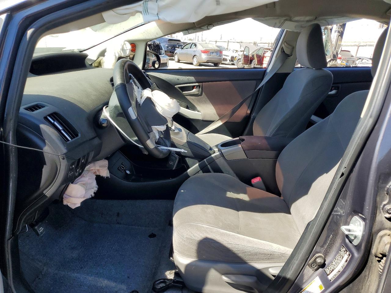 2013 Toyota Prius Plug-in Hybrid Base Gray vin: JTDKN3DP5D3032353
