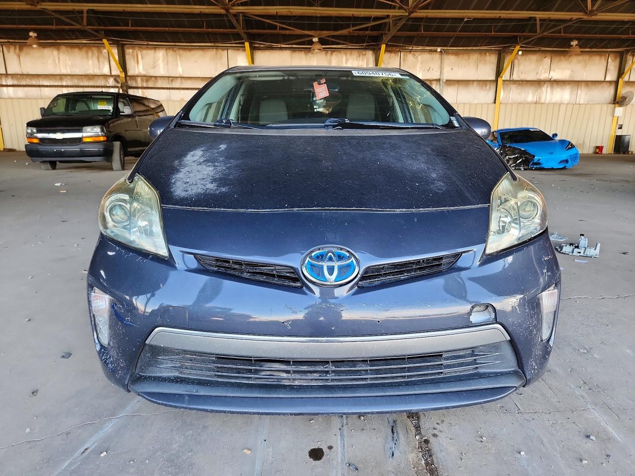 2013 Toyota Prius Plug-in Hybrid Base Gray vin: JTDKN3DP5D3041277