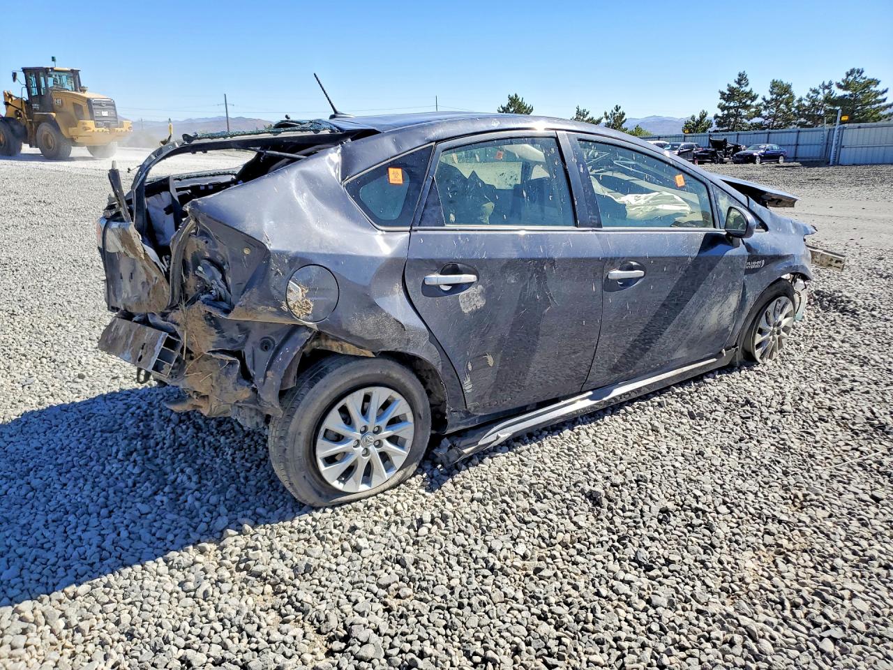 2012 Toyota Prius Plug-in Hybrid Base Charcoal vin: JTDKN3DP6C3001708