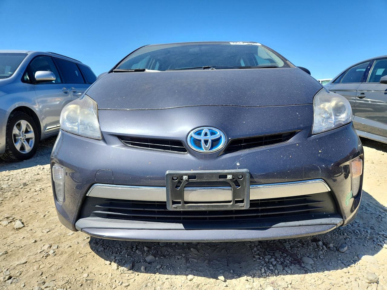2012 Toyota Prius Plug-in Hybrid Base Gray vin: JTDKN3DP6C3014880