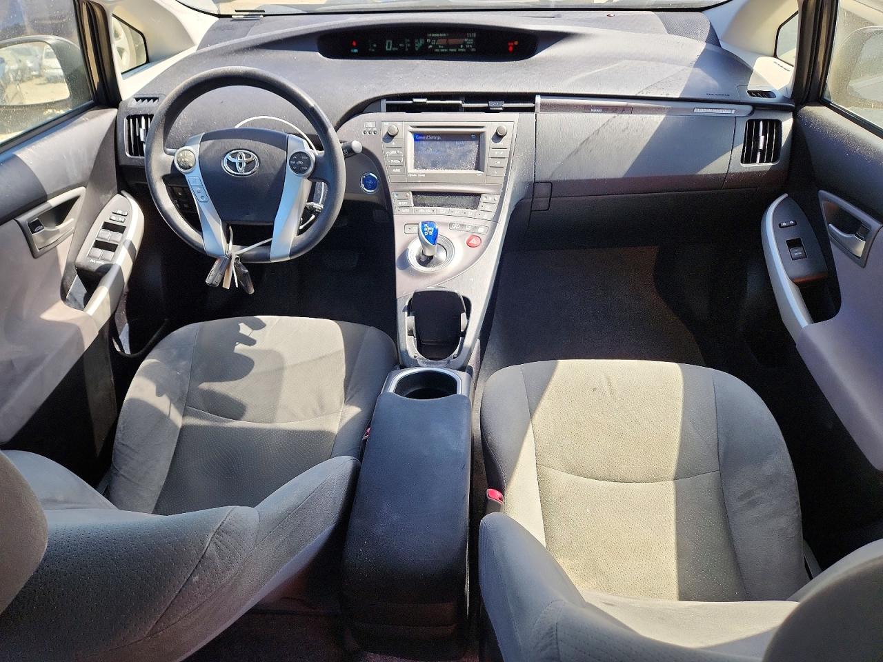 2012 Toyota Prius Plug-in Hybrid Base Gray vin: JTDKN3DP6C3014880