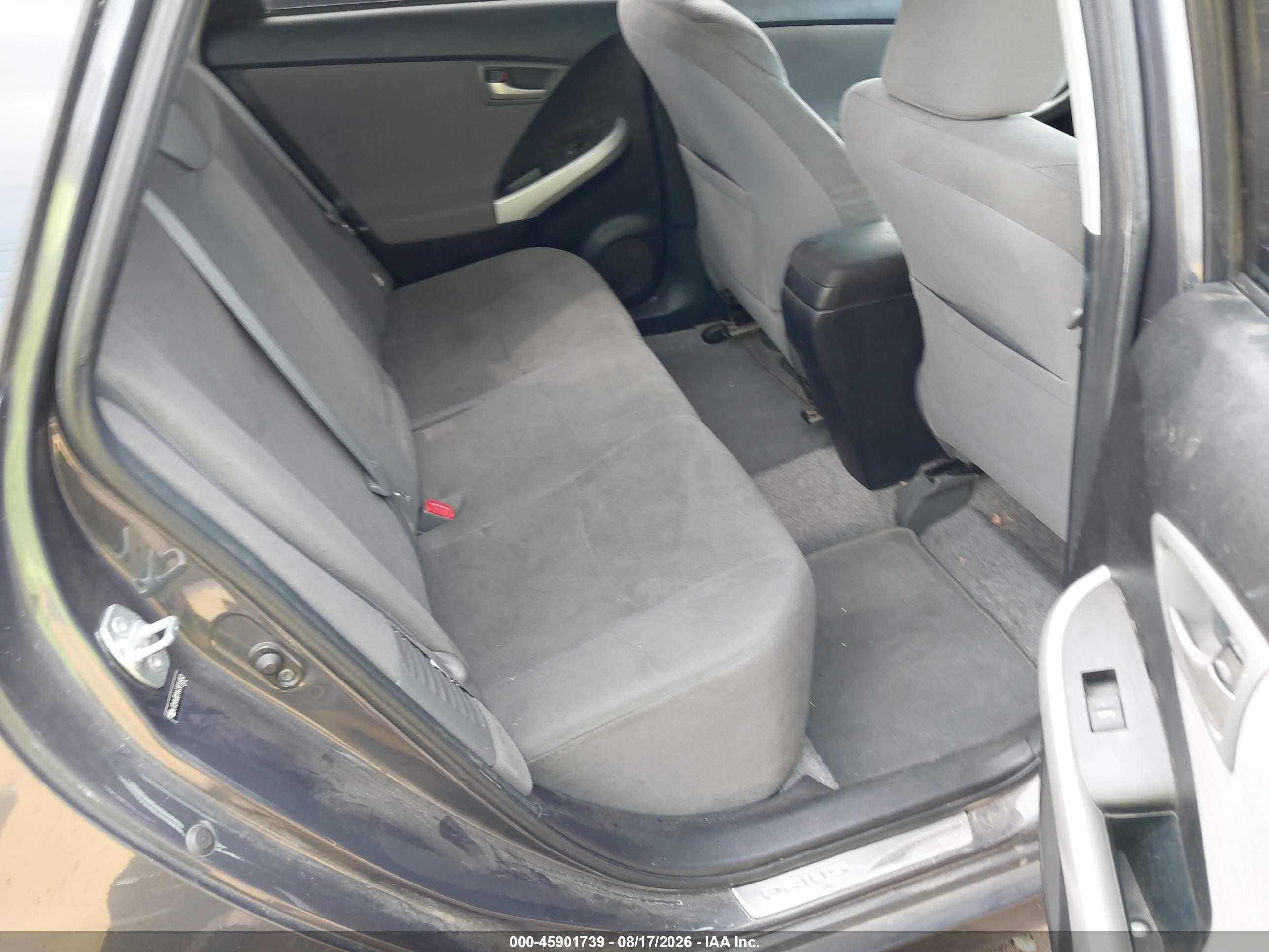 2012 Toyota Prius Plug-in   Gray vin: JTDKN3DP6C3016452