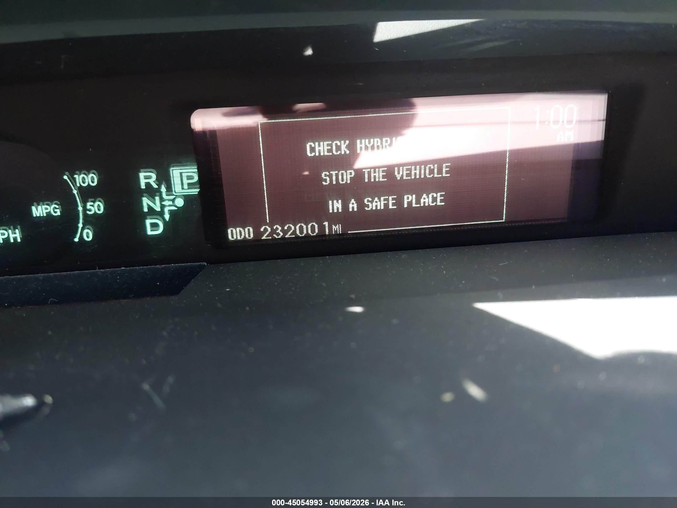 2012 Toyota Prius Plug-in   Black vin: JTDKN3DP6C3020842