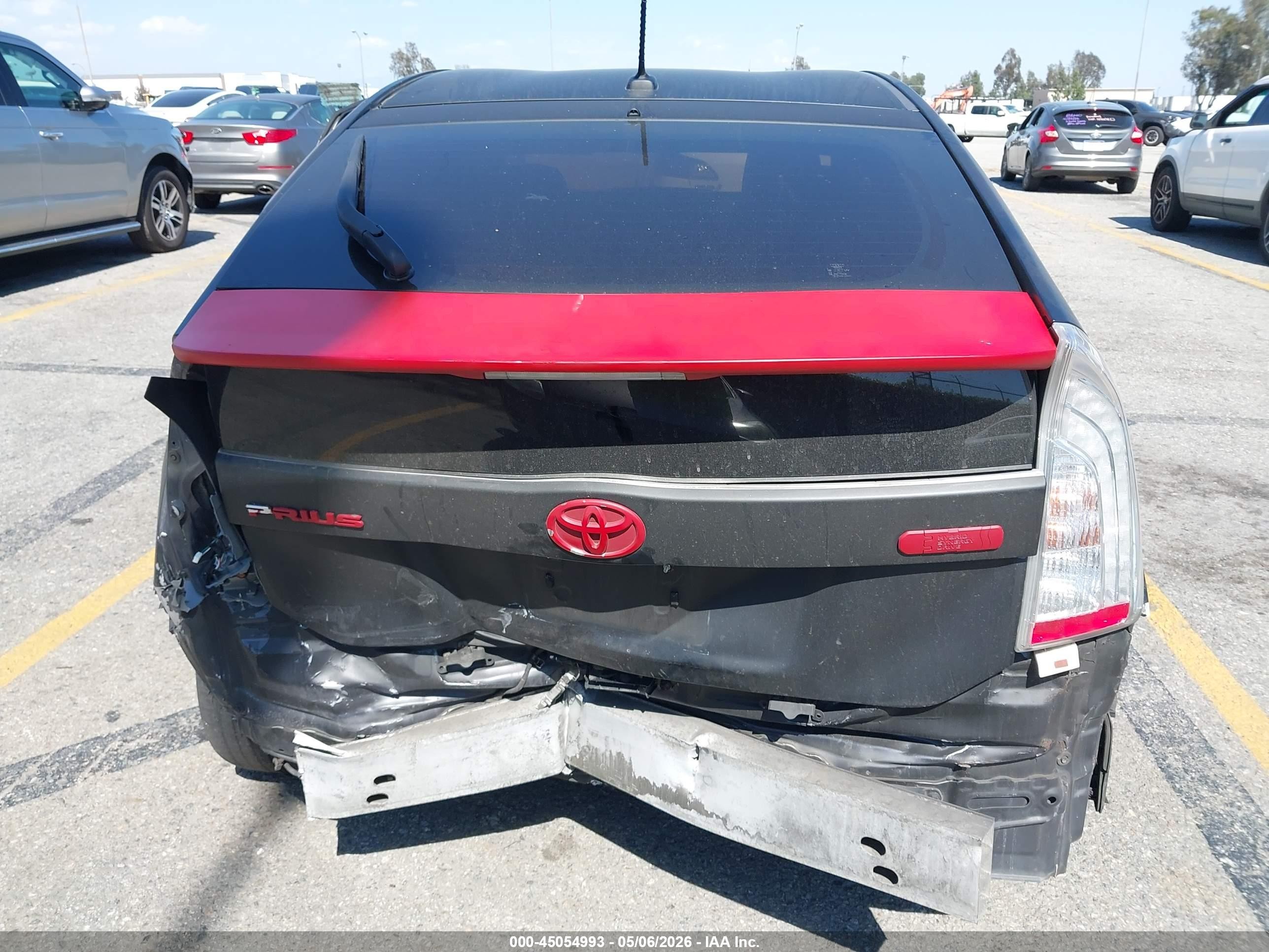 2012 Toyota Prius Plug-in   Black vin: JTDKN3DP6C3020842