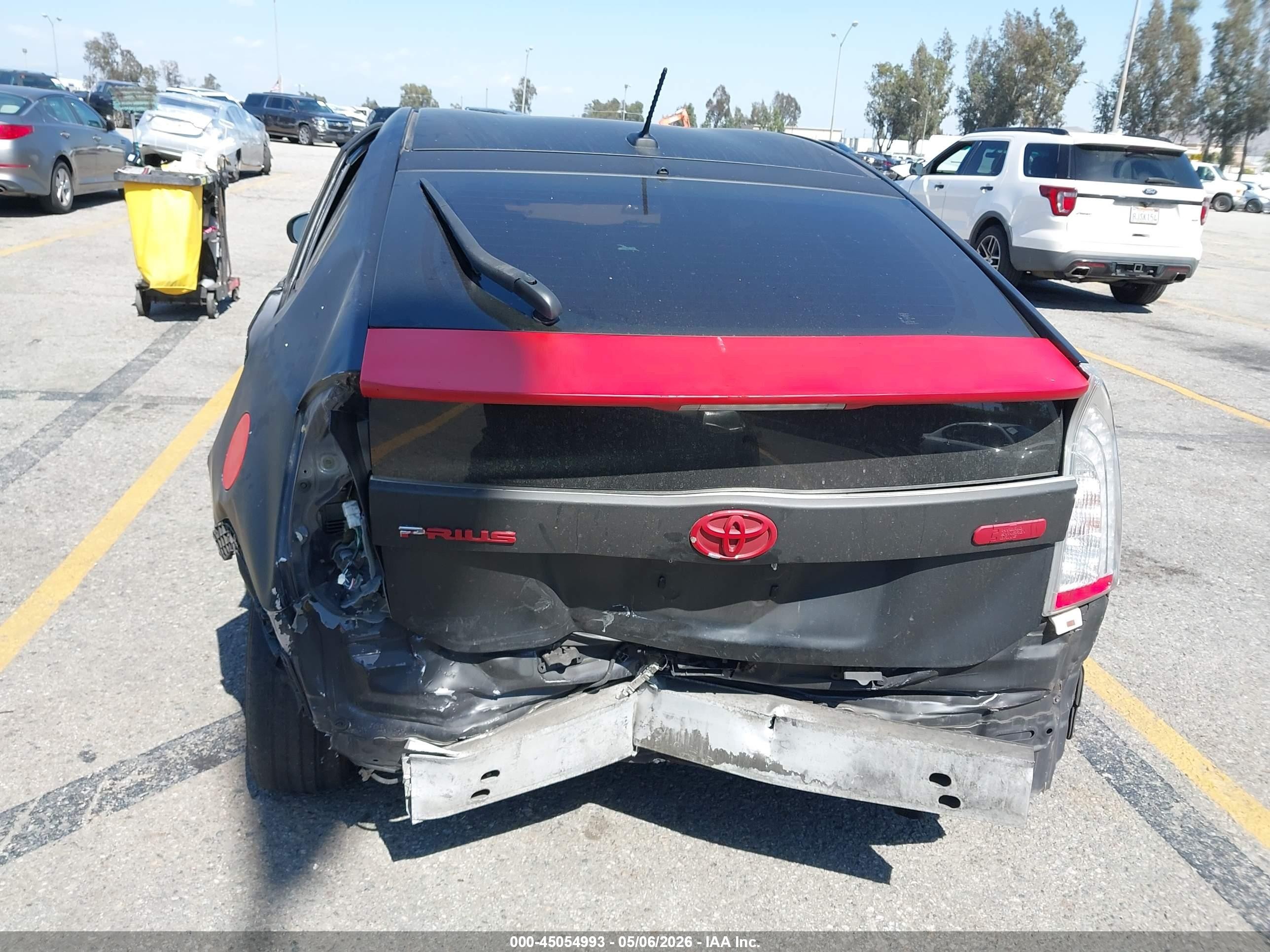 2012 Toyota Prius Plug-in   Black vin: JTDKN3DP6C3020842