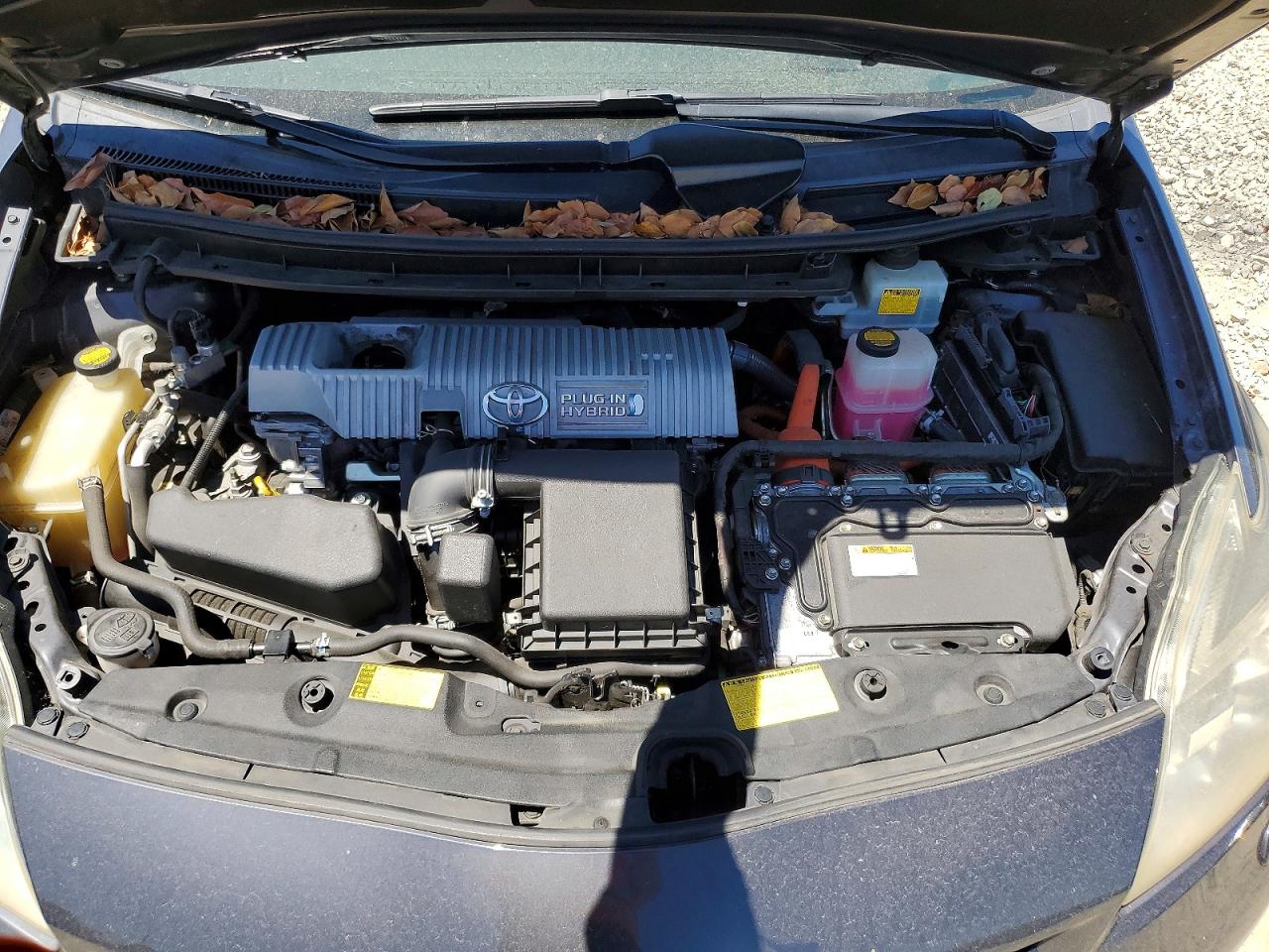 2013 Toyota Prius Plug-in Hybrid Advanced Charcoal vin: JTDKN3DP6D3043653