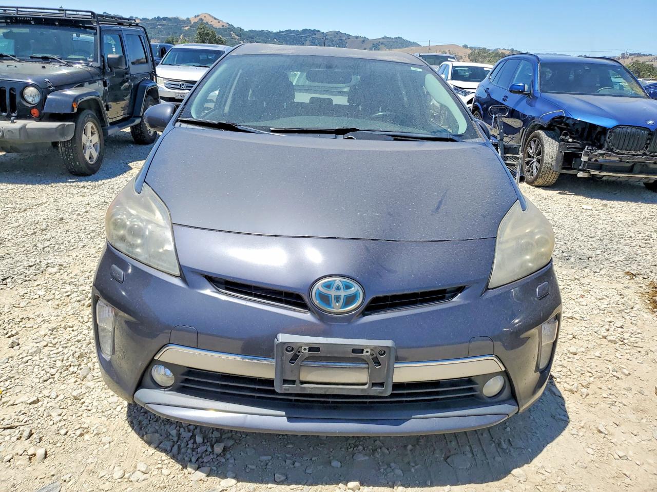 2013 Toyota Prius Plug-in Hybrid Advanced Charcoal vin: JTDKN3DP6D3043653
