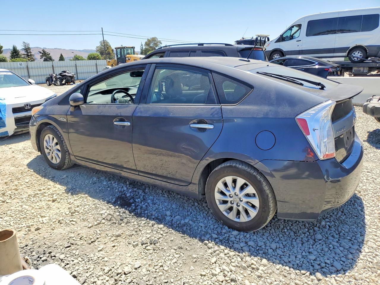 2013 Toyota Prius Plug-in Hybrid Advanced Charcoal vin: JTDKN3DP6D3043653