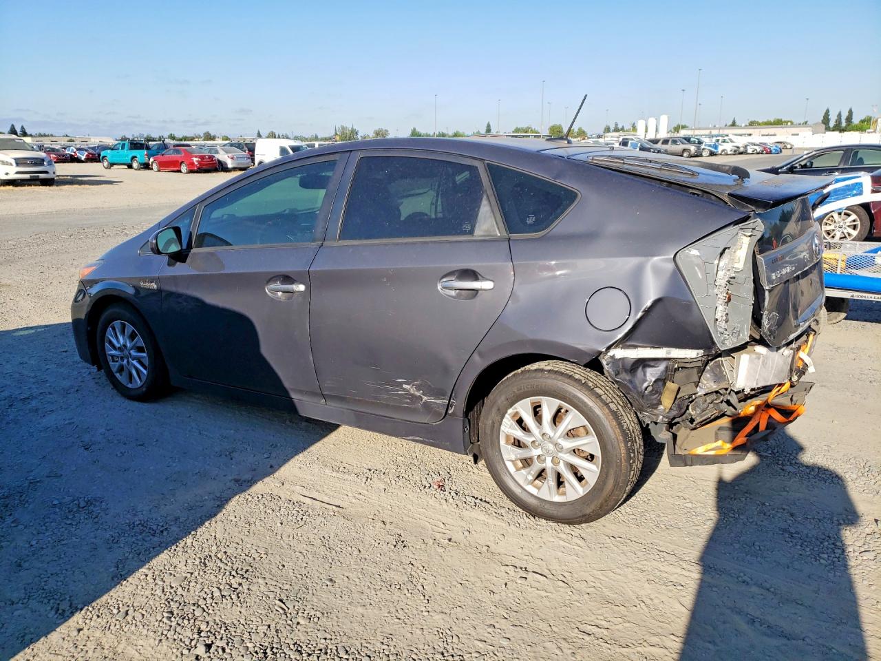 2014 Toyota Prius Plug-in Hybrid Advanced Gray vin: JTDKN3DP6E3058560