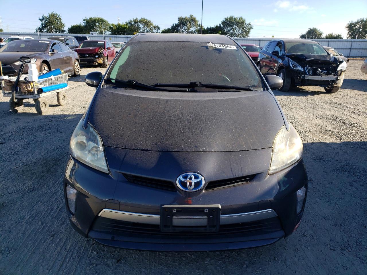 2014 Toyota Prius Plug-in Hybrid Advanced Gray vin: JTDKN3DP6E3058560