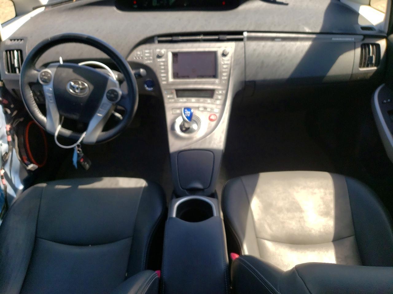 2012 Toyota Prius Plug-in Hybrid Advanced Blue vin: JTDKN3DP7C3011891
