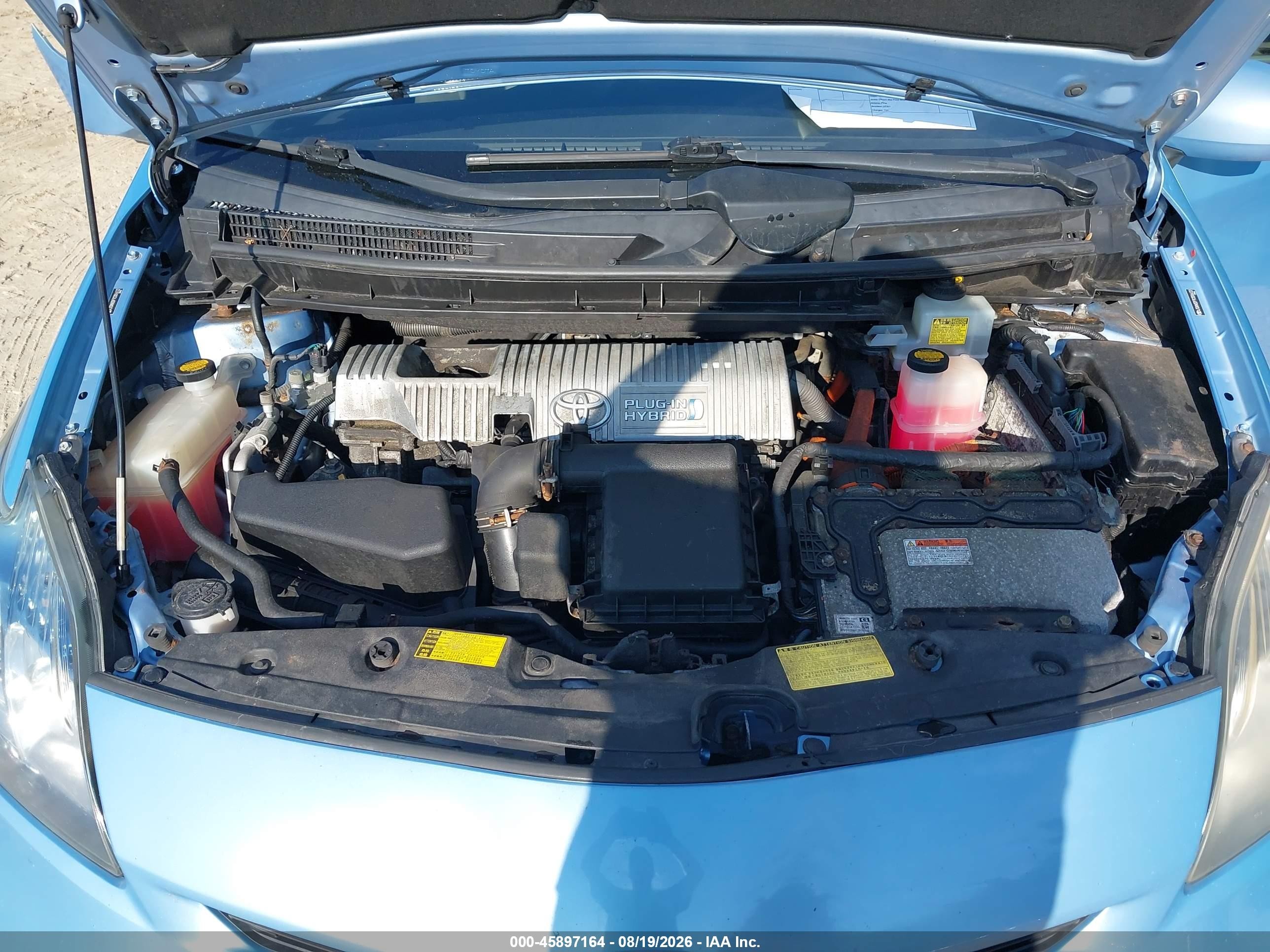 2012 Toyota Prius Plug-in   Teal vin: JTDKN3DP7C3012118