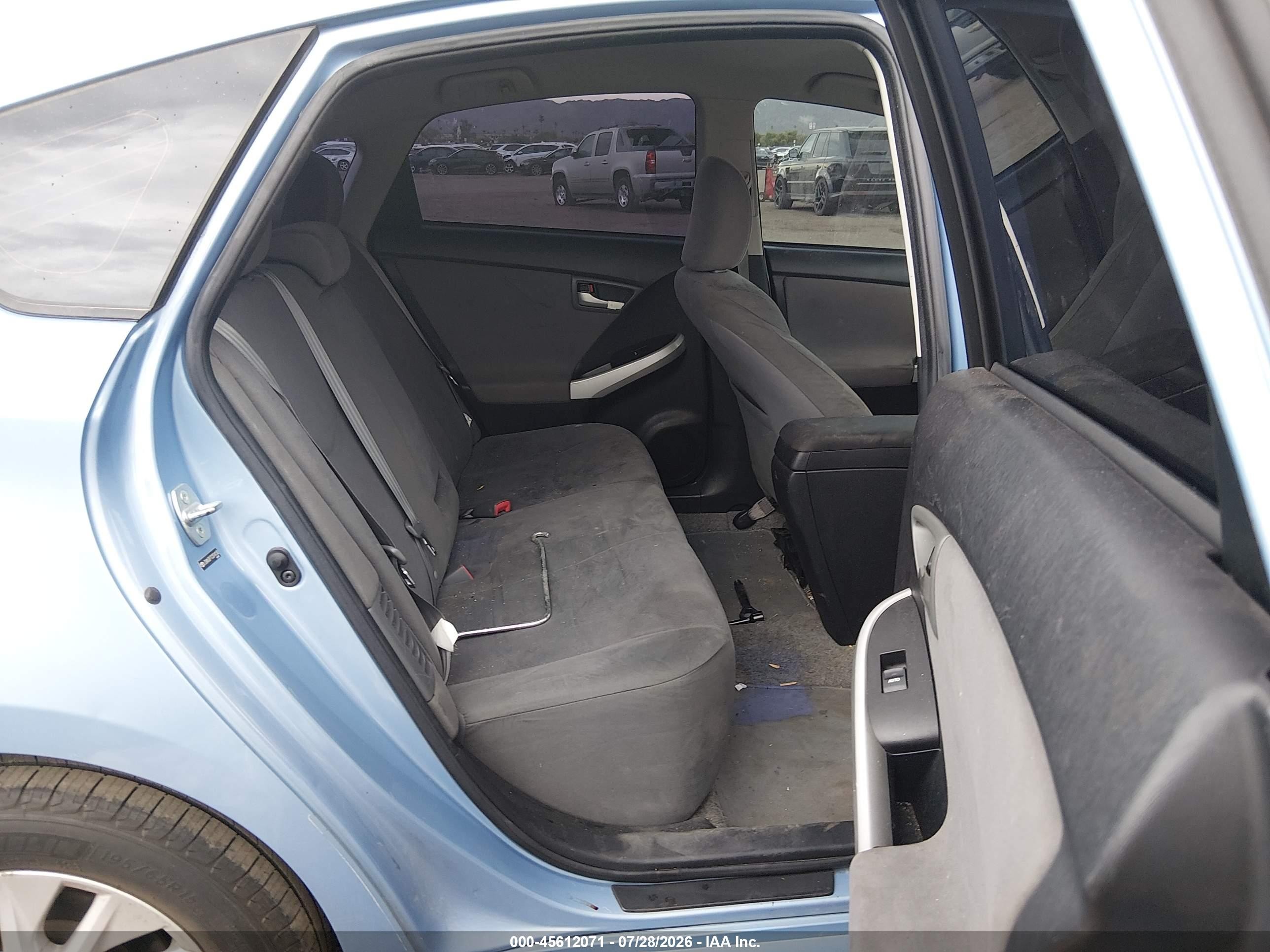 2012 Toyota Prius Plug-in   Blue vin: JTDKN3DP7C3014130