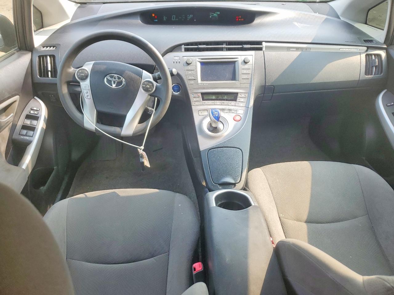 2013 Toyota Prius Plug-in Hybrid Base Gray vin: JTDKN3DP7D3032175