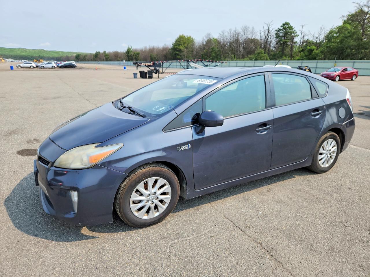 2014 Toyota Prius Plug-in Hybrid Base Charcoal vin: JTDKN3DP7E3060379