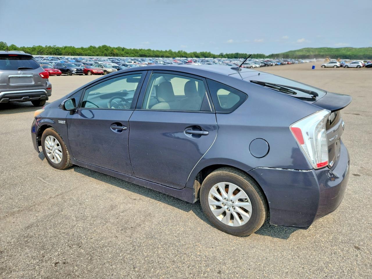 2014 Toyota Prius Plug-in Hybrid Base Charcoal vin: JTDKN3DP7E3060379