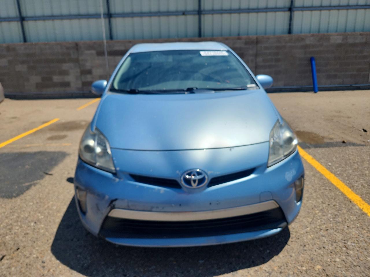 2014 Toyota Prius Plug-in Hybrid Base Blue vin: JTDKN3DP7E3060723