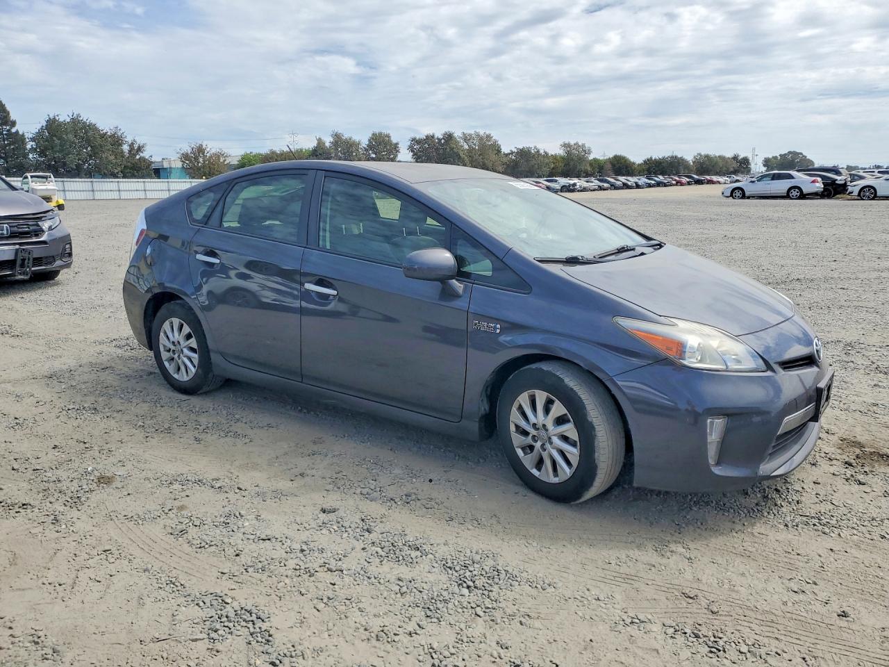 2014 Toyota Prius Plug-in Hybrid Base Gray vin: JTDKN3DP7E3063864