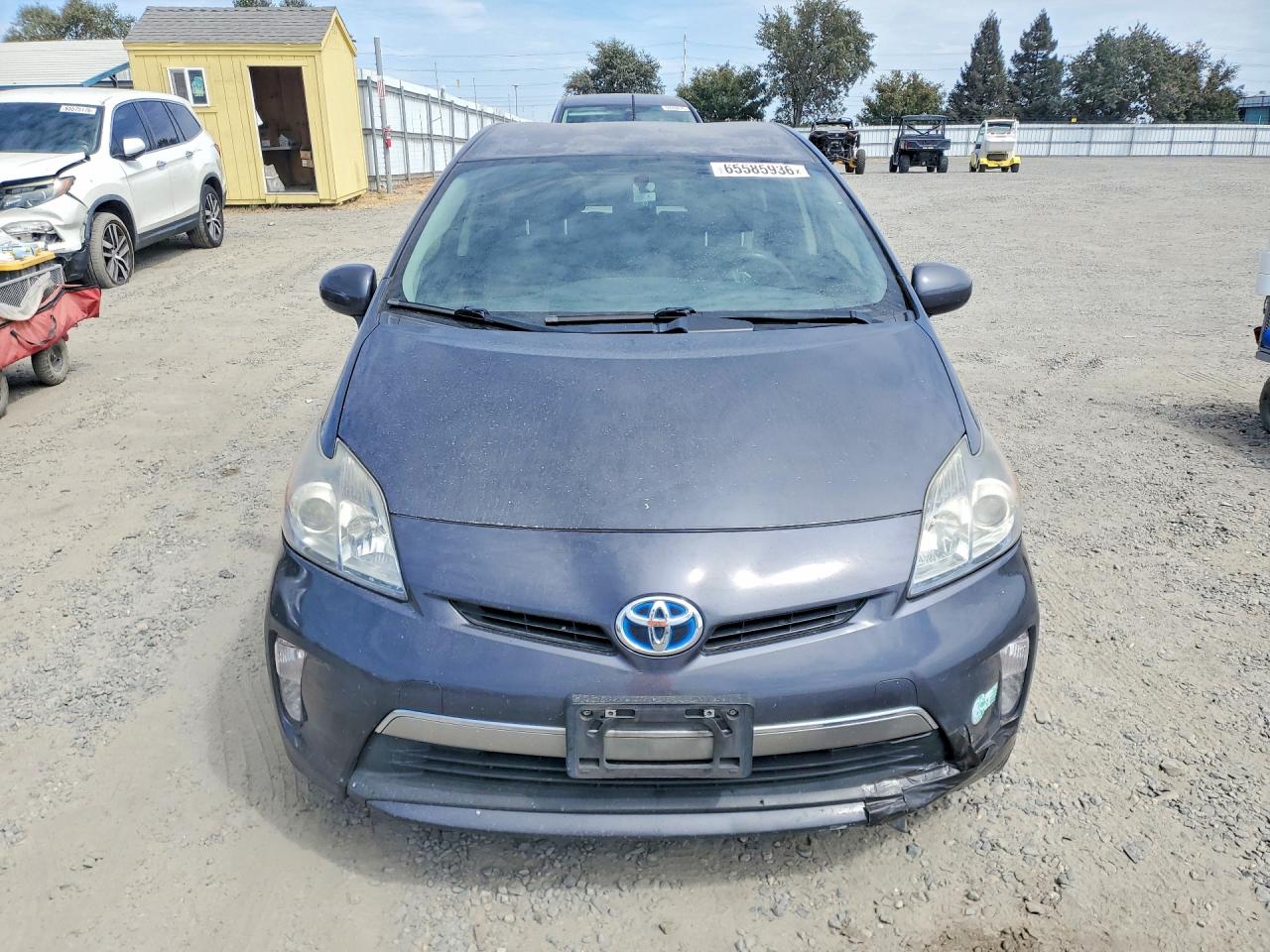2014 Toyota Prius Plug-in Hybrid Base Gray vin: JTDKN3DP7E3063864