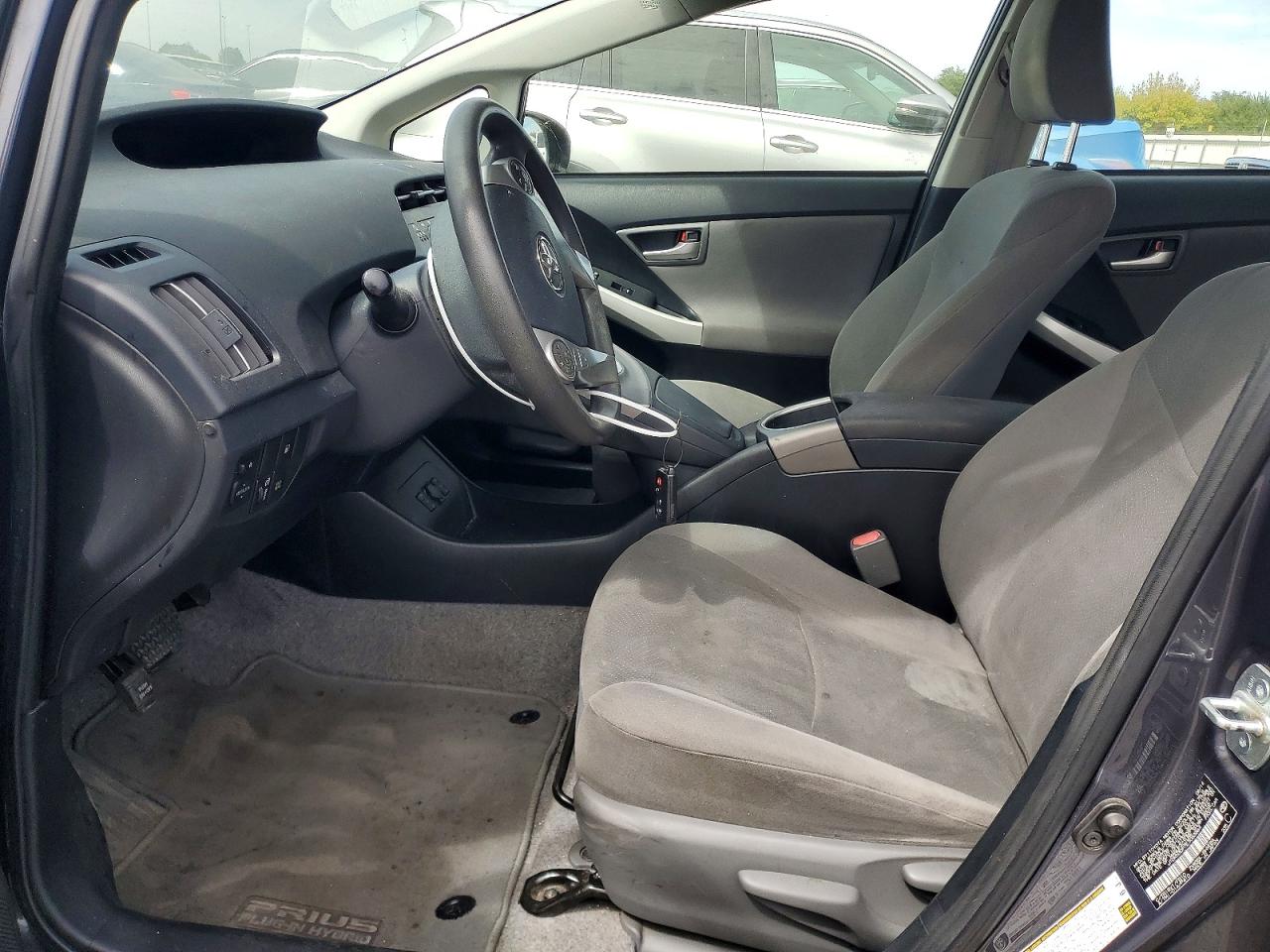 2014 Toyota Prius Plug-in Hybrid Base Gray vin: JTDKN3DP7E3063864