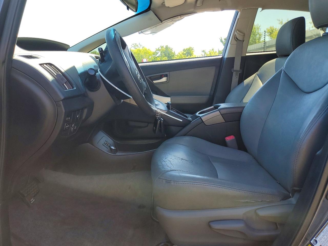 2012 Toyota Prius Plug-in Hybrid Base Gray vin: JTDKN3DP8C3013519