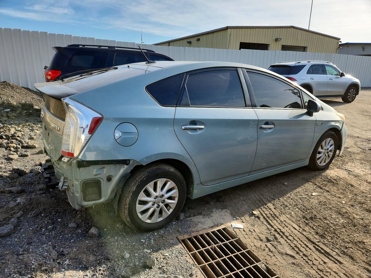 2012 Toyota Prius Plug-in Hybrid Base Green vin: JTDKN3DP8C3013553