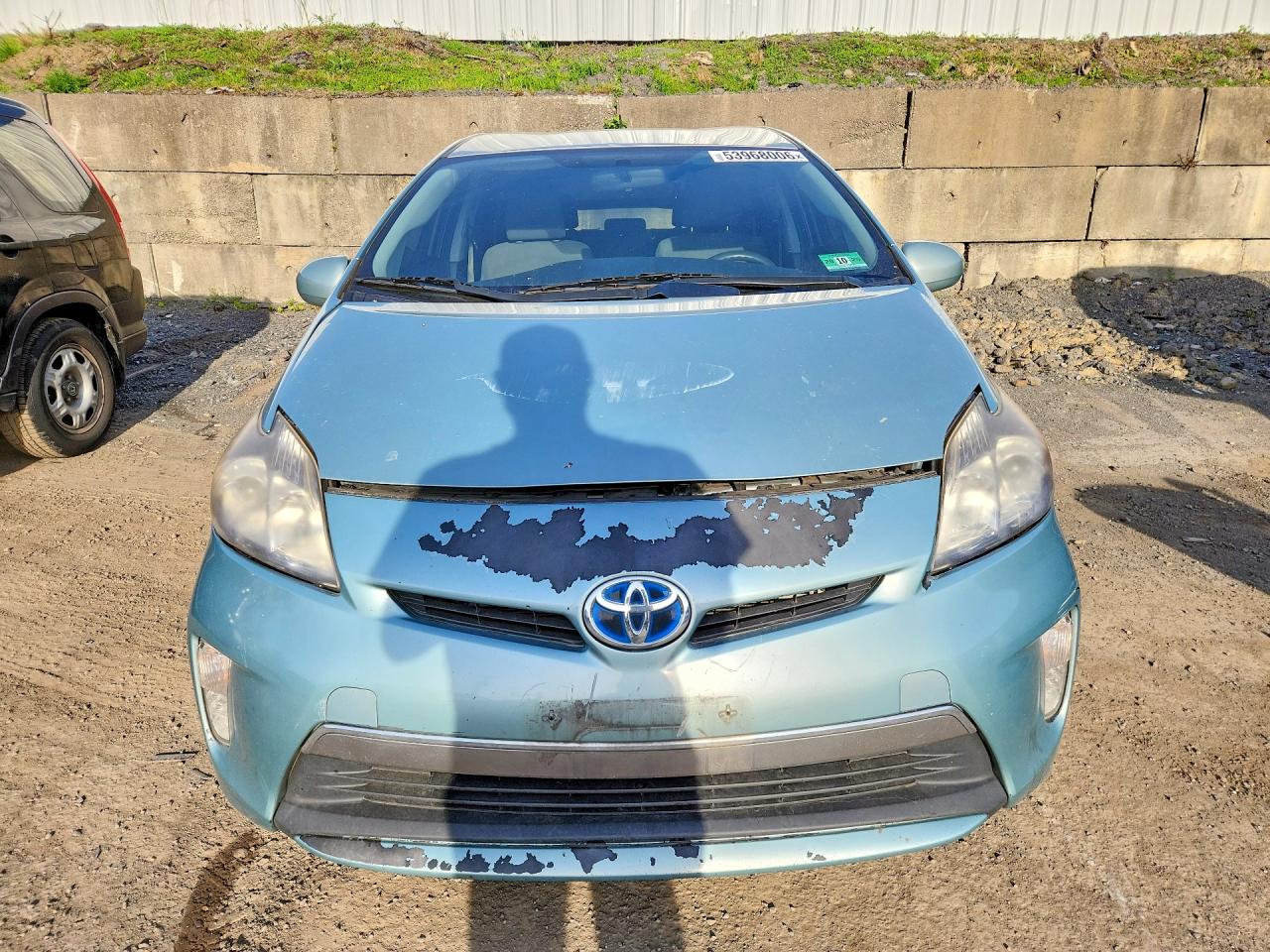 2012 Toyota Prius Plug-in Hybrid Base Green vin: JTDKN3DP8C3013553