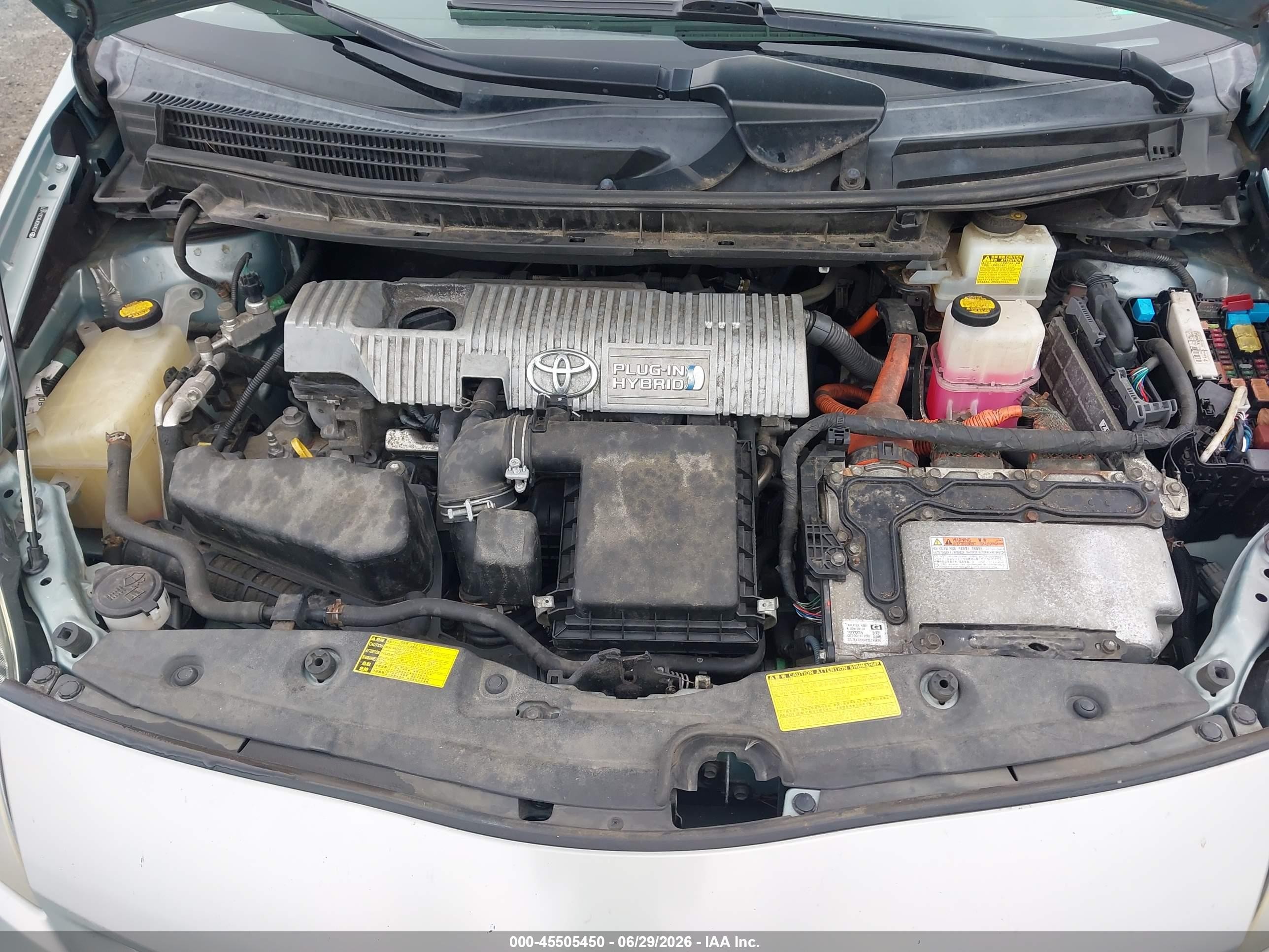 2012 Toyota Prius Plug-in Advanced Teal vin: JTDKN3DP8C3016677