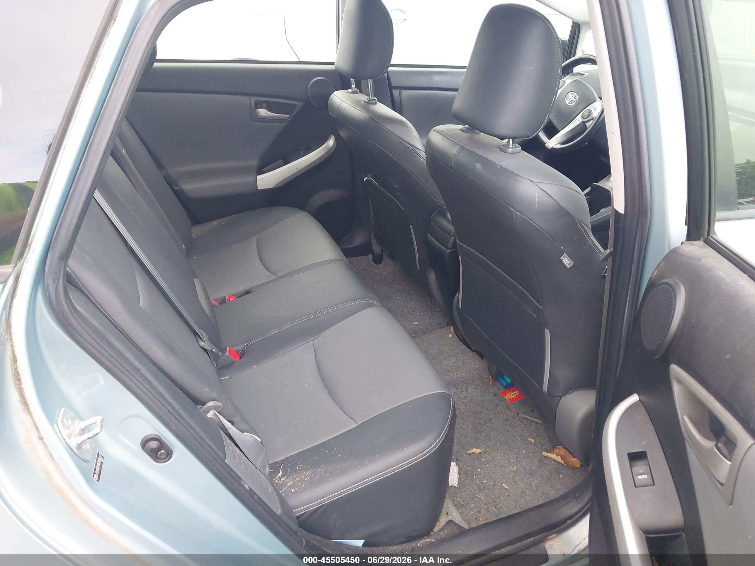 2012 Toyota Prius Plug-in Advanced Teal vin: JTDKN3DP8C3016677