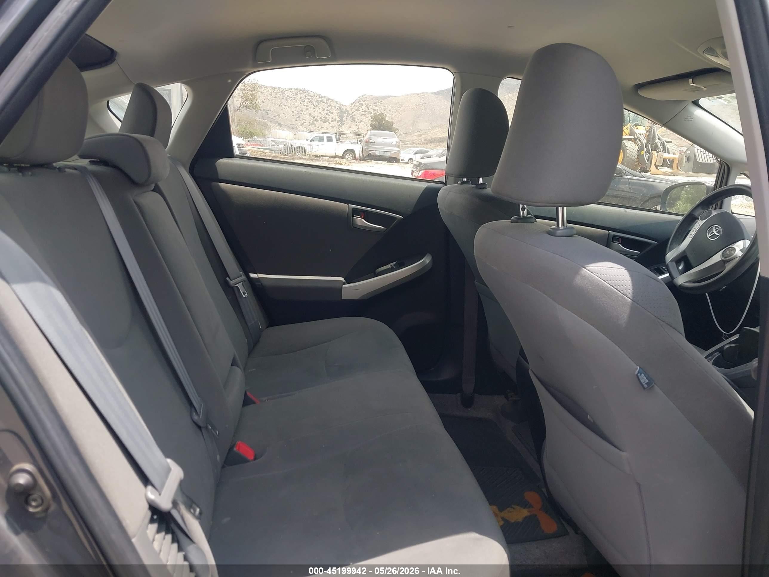 2013 Toyota Prius Plug-in Gray vin: JTDKN3DP8D3040706