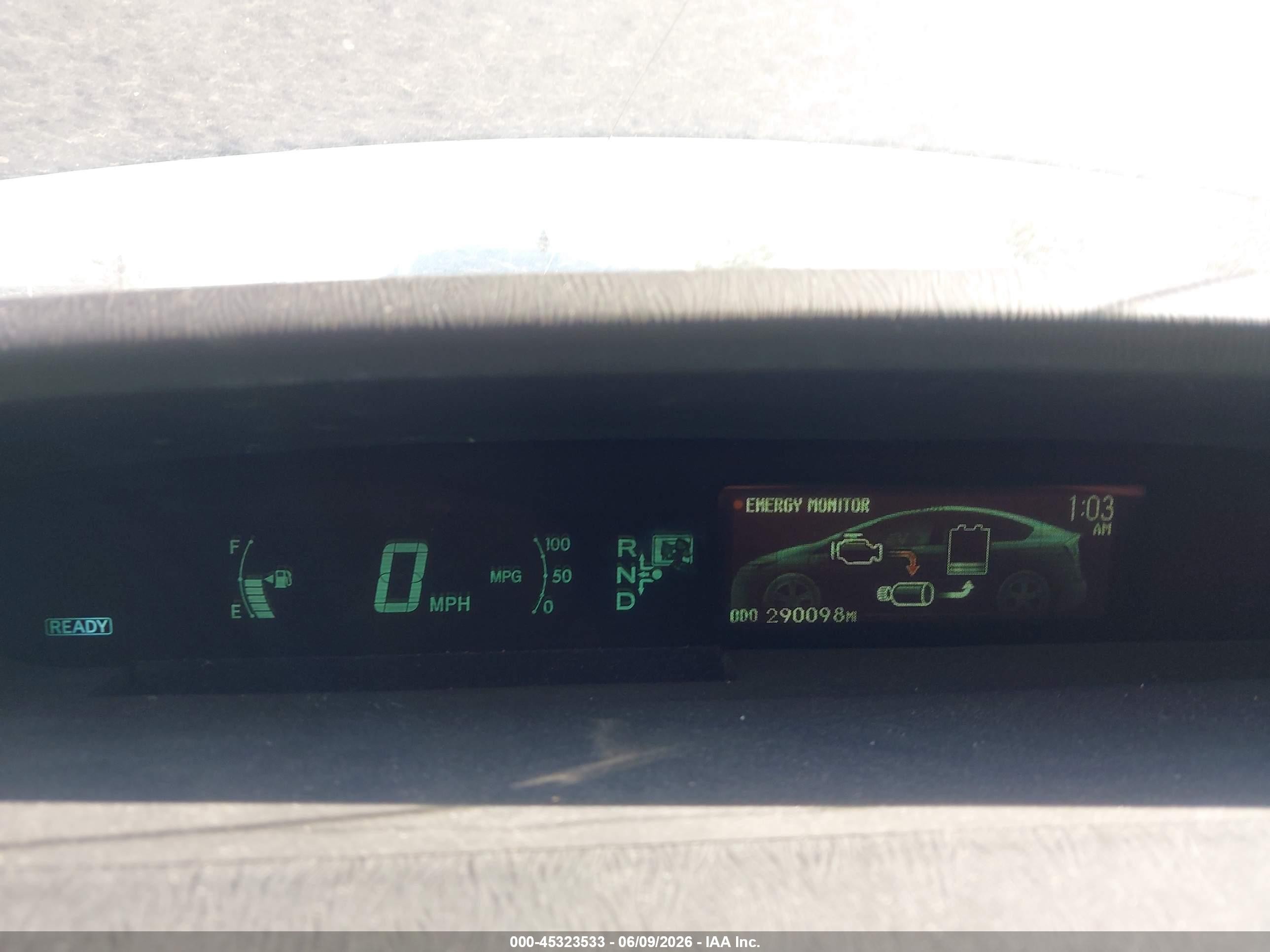 2014 Toyota Prius Plug-in   Серый vin: JTDKN3DP8E3049309