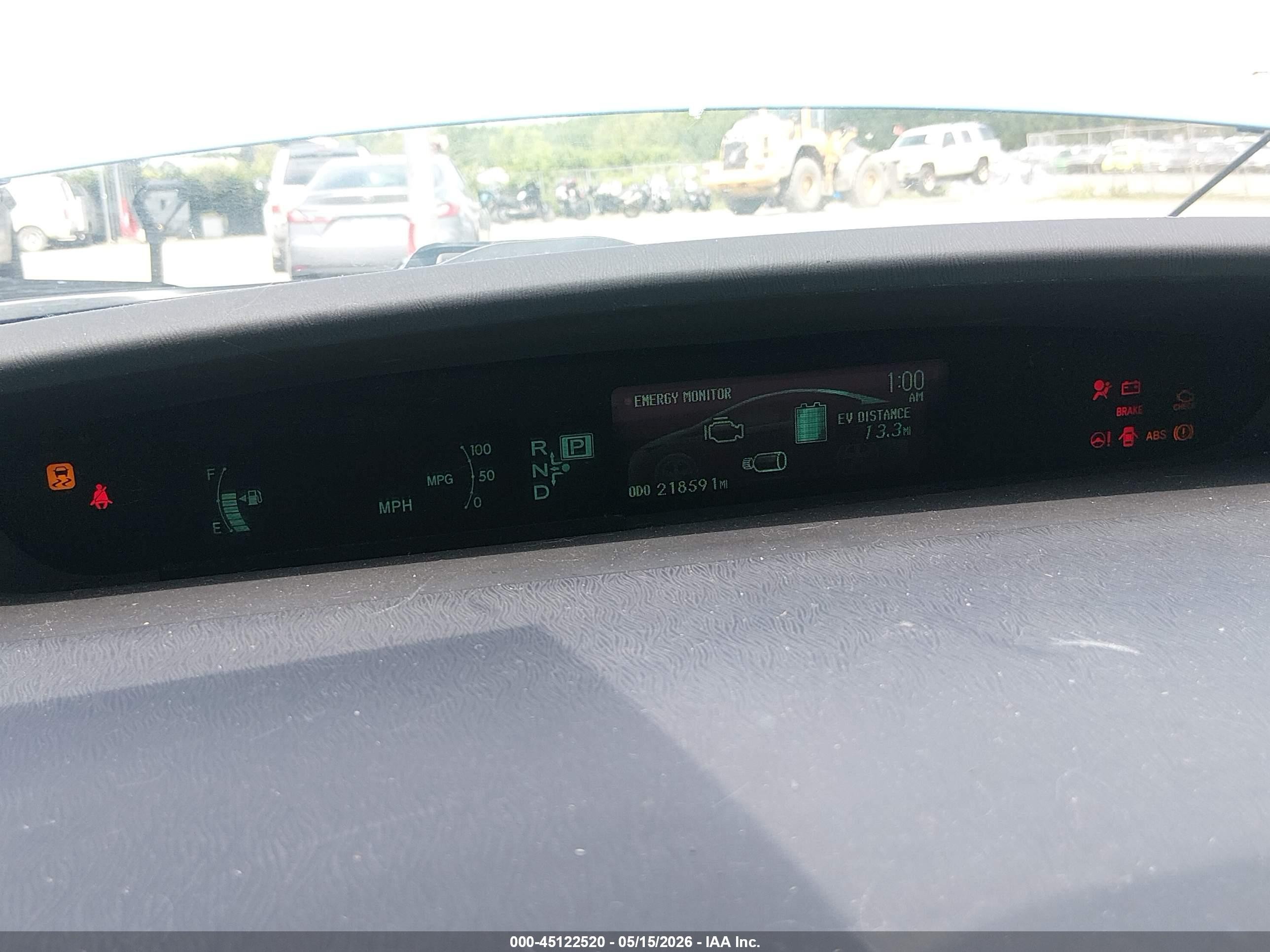 2014 Toyota Prius Plug-in   Blue vin: JTDKN3DP8E3052209