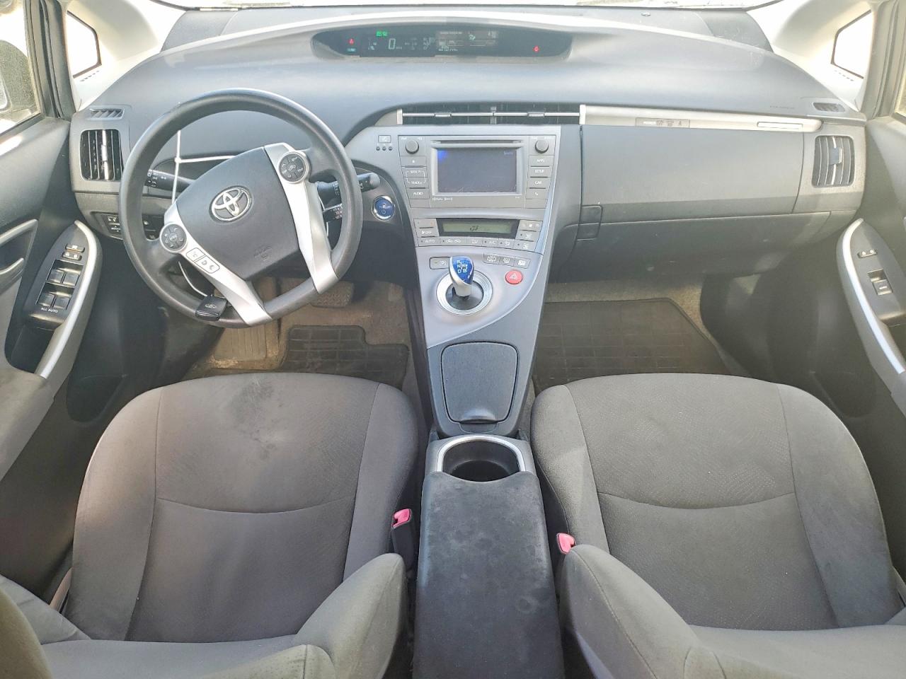 2013 Toyota Prius Plug-in Hybrid Base White vin: JTDKN3DP9D3044859