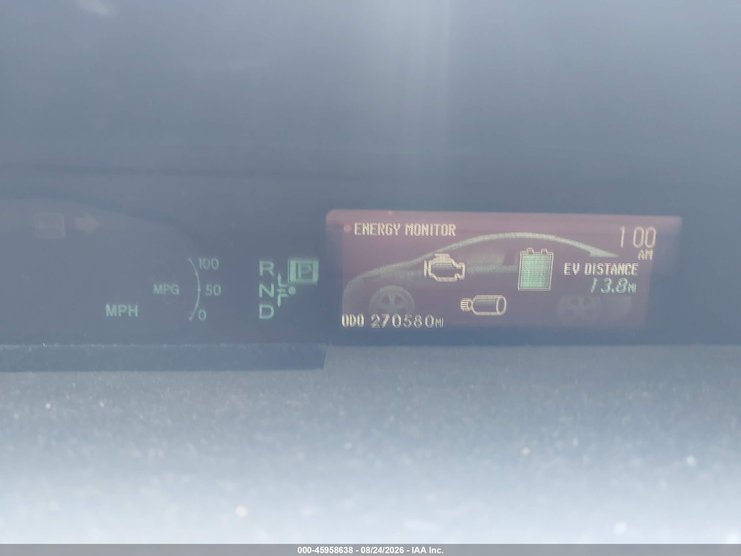 2014 Toyota Prius Plug-in   Gray vin: JTDKN3DP9E3058293