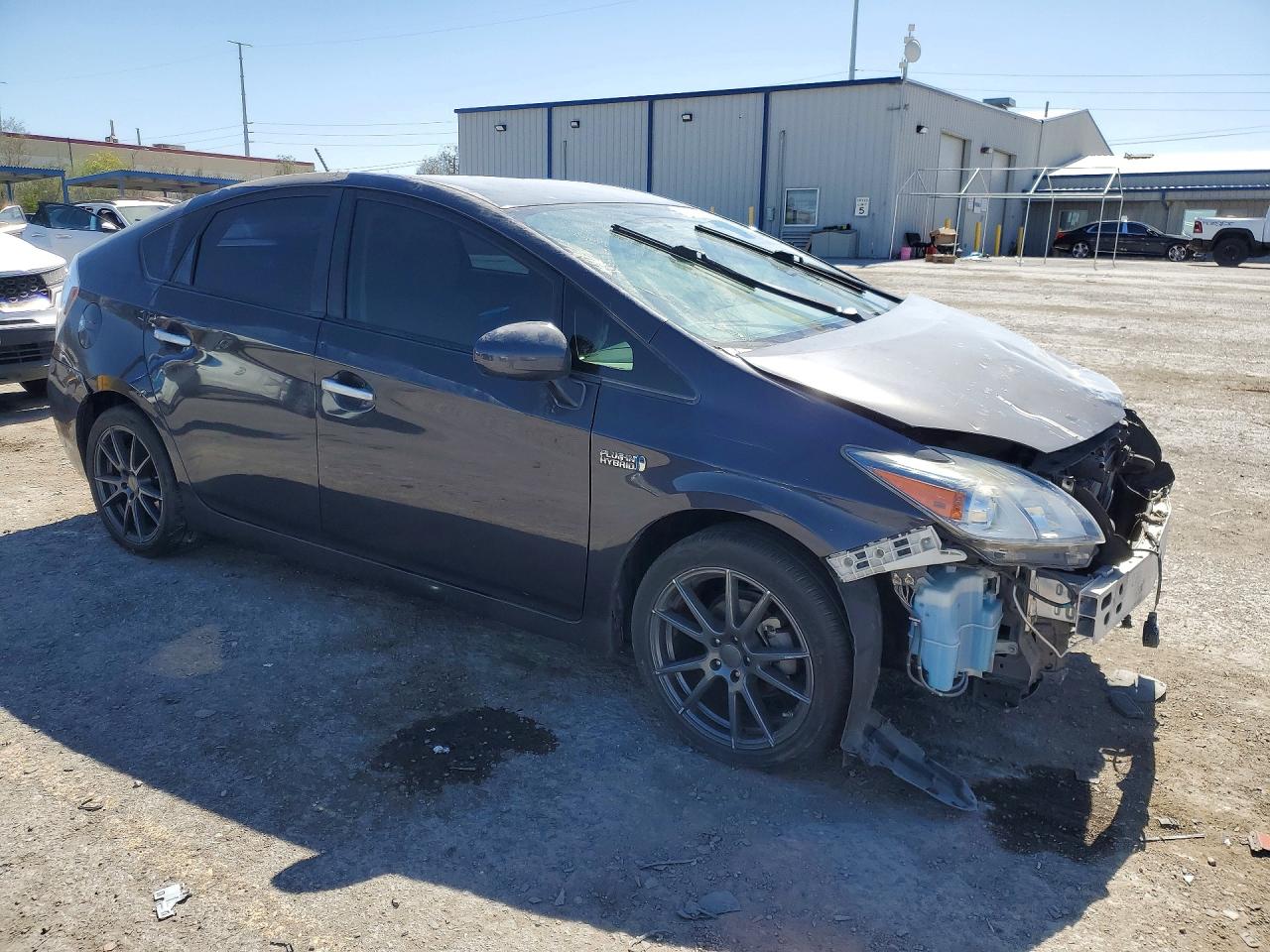 2015 Toyota Prius Plug-in Hybrid Base Gray vin: JTDKN3DP9F3071398