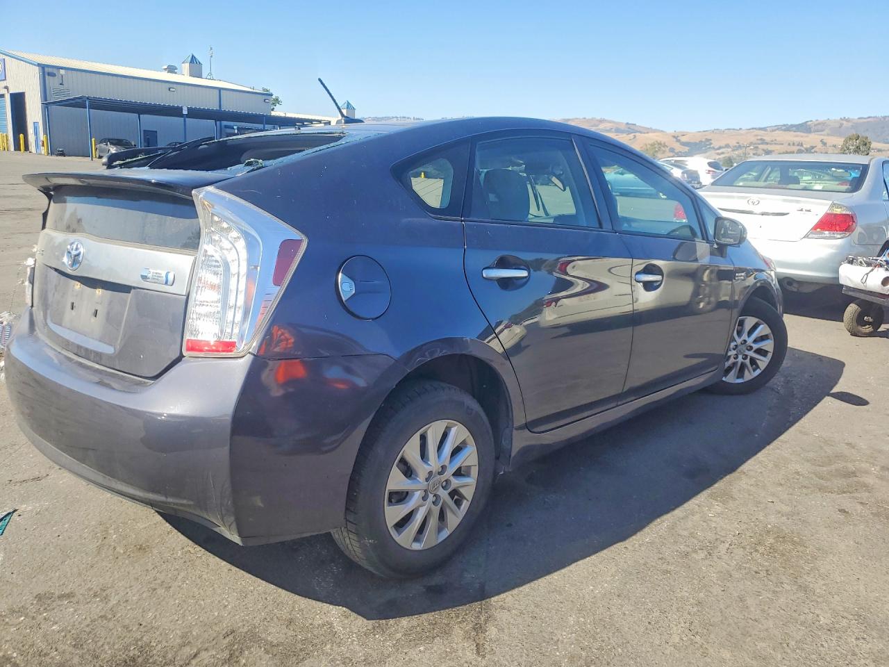 2015 Toyota Prius Plug-in Hybrid Base Charcoal vin: JTDKN3DP9F3074172