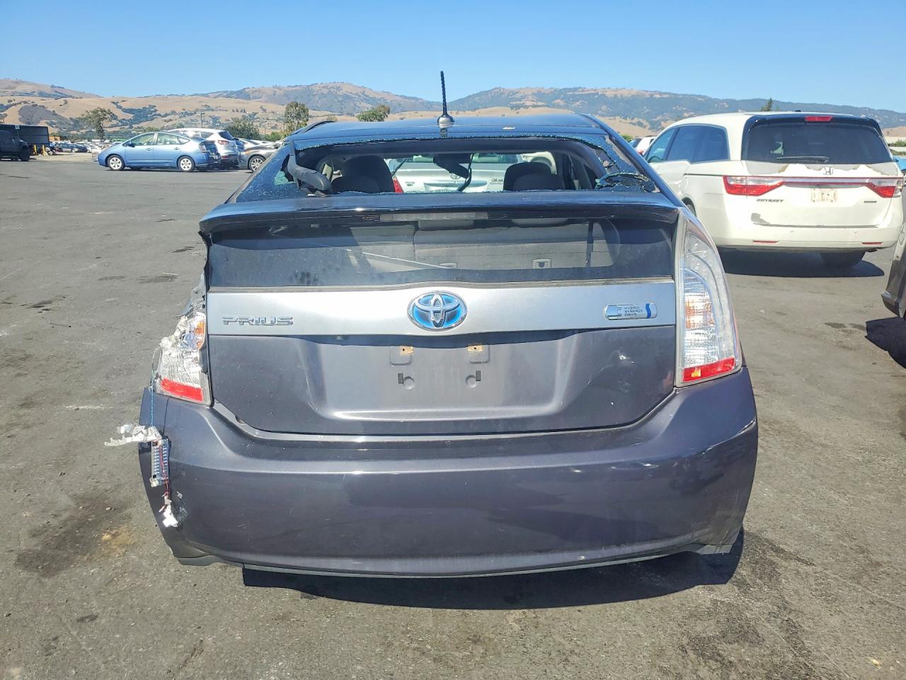 2015 Toyota Prius Plug-in Hybrid Base Charcoal vin: JTDKN3DP9F3074172