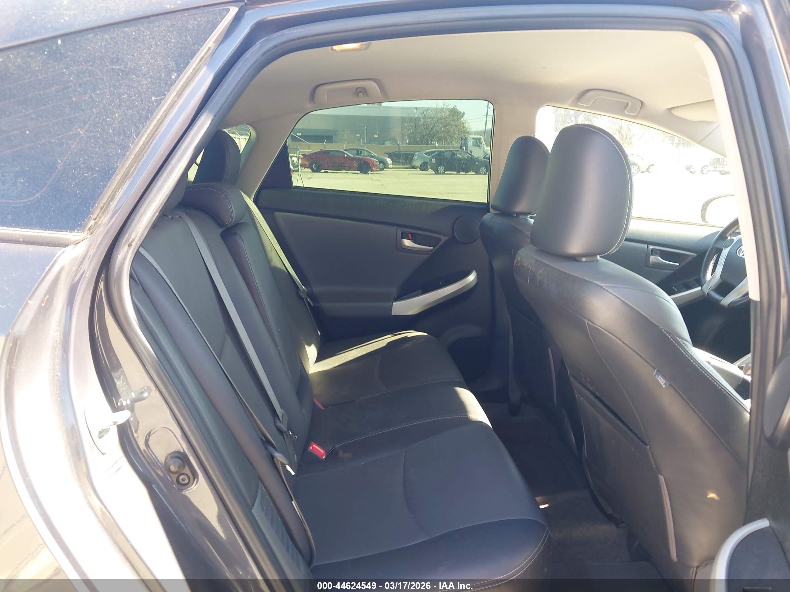 2012 Toyota Prius Plug-in Advanced Gray vin: JTDKN3DPXC3015059