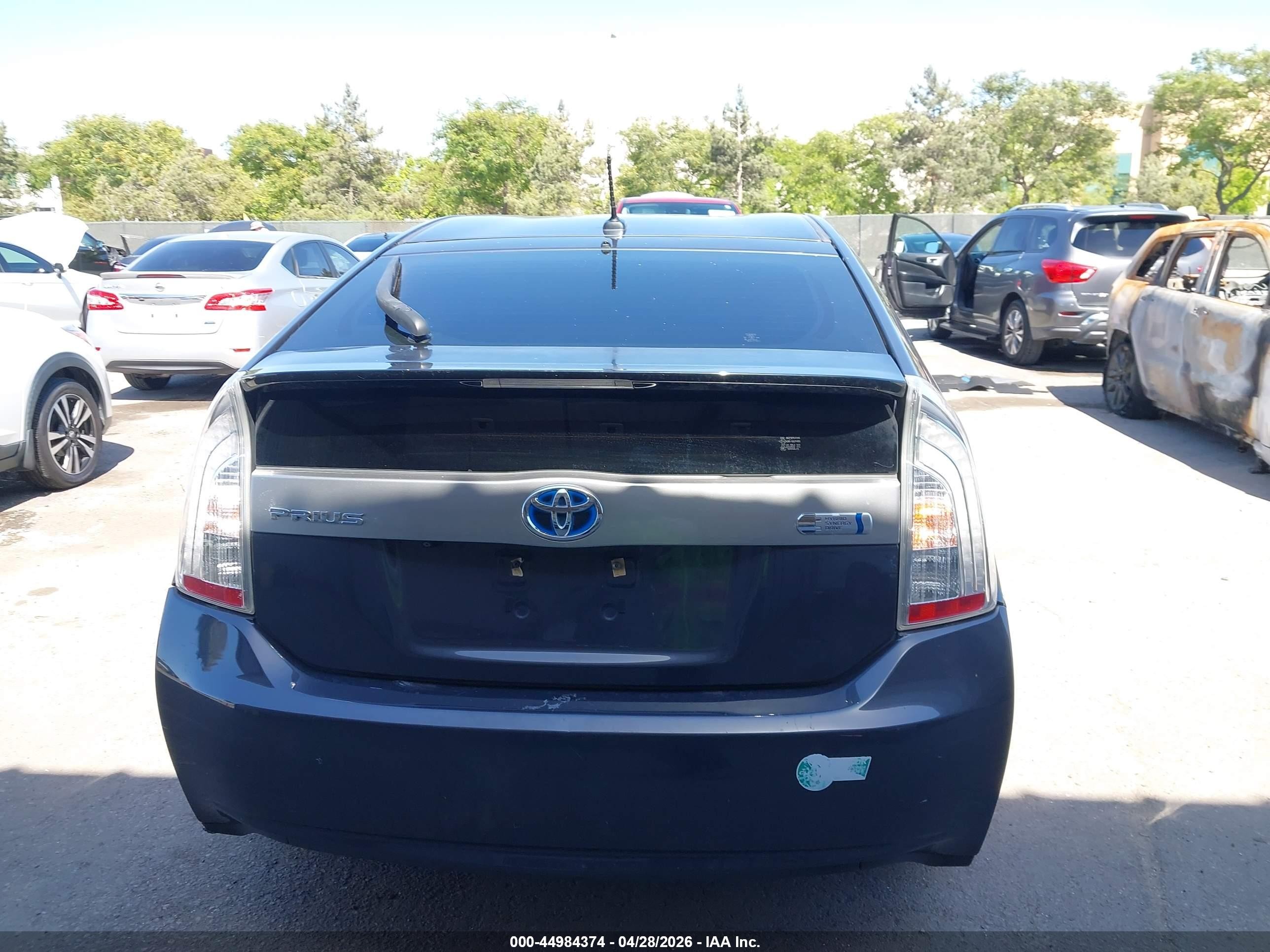 2013 Toyota Prius Plug-in   Gray vin: JTDKN3DPXD3041565