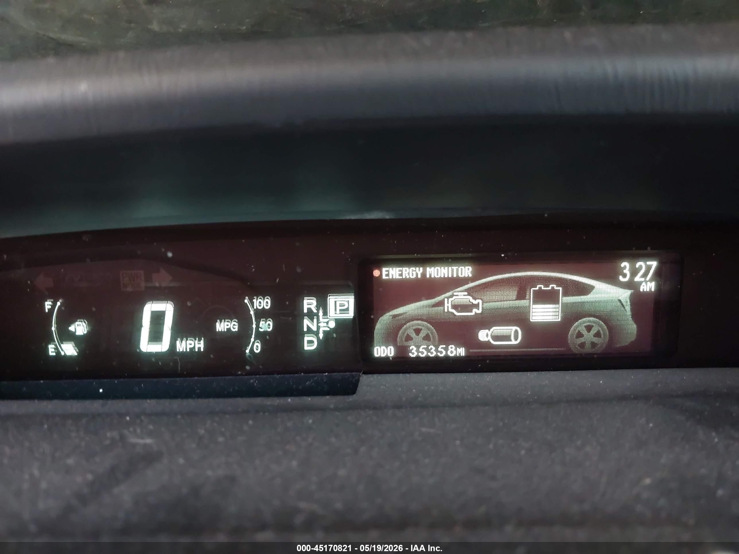2014 Toyota Prius Plug-in   Gray vin: JTDKN3DPXE3058089